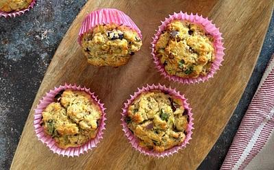 High-Protein Savory Vegan Muffins