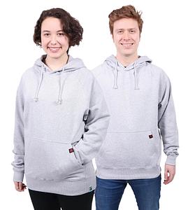 Pullover Hoodie, Unisex Grey