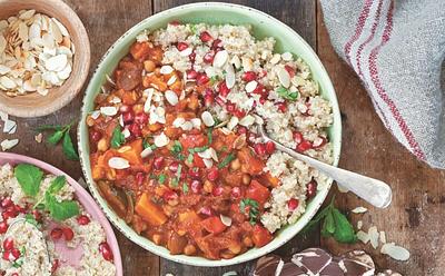 Moroccan-Inspired Vegan Tagine