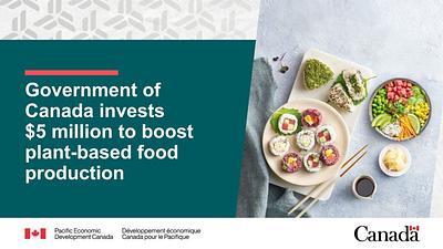 Canada Invests $5 Million in Konscious Foods to Scale Up Plant-Based Seafood