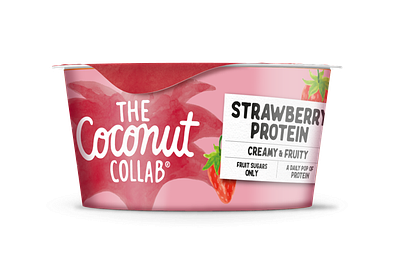 The Coconut Collab Launches Strawberry Flavour Plant-Based Protein Yogurt