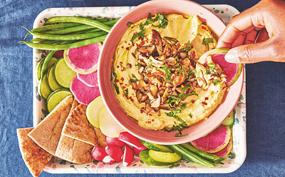 How To Make This ‘Magical Mushroom’ Hummus