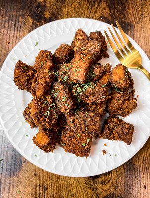 Breaded Crispy Chewy Tofu