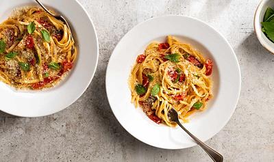From Kim Kardashian's Marinara to Ariana Grande’s Pesto, 7 Must-Make Pasta Recipes You’ll Love