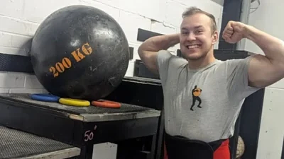 Natural strongman narrowly misses out on podium at Nationals