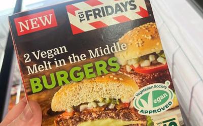 Iceland Launches Vegan TGI Fridays Cheeseburgers And Chicken Strips