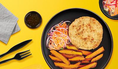 Heura Launches Chicken-Style Fine Herbs Burger With “Unprecedented Juiciness”