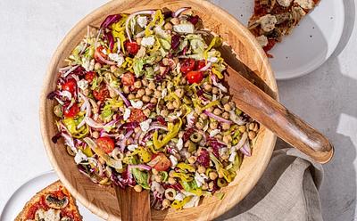 High-Protein ‘Pizza Night’ Salad