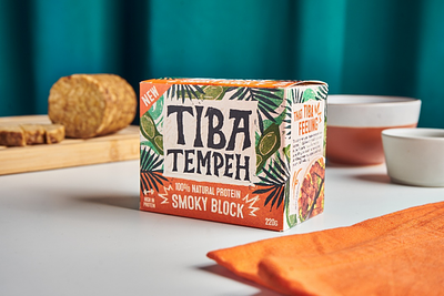 Tiba Tempeh Launches Smoky Tempeh Block, Gains Waitrose Listing