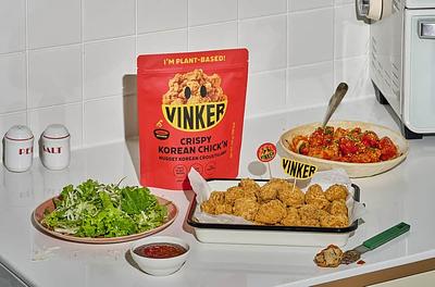 Vinker Brings Its Plant-Based Korean Crispy Chick’n to US for First Time