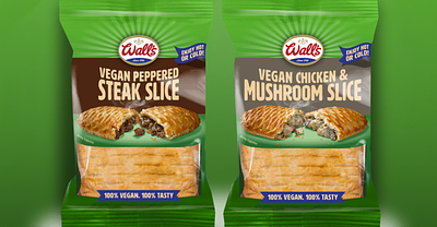 Wall’s Pastry Launches Vegan Peppered Steak Slice and Chicken & Mushroom Slice