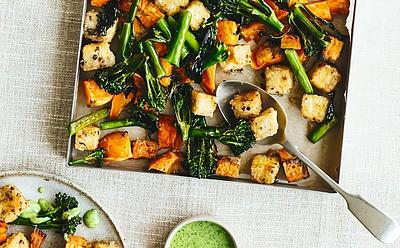 Sheet Pan Crispy Black Pepper Tofu – With 34g Of Protein