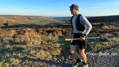 Vegan Damian Hall smashes course record in epic 300km race
