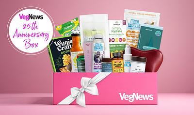 Announcing the Limited-Edition VegNews 25th Anniversary Vegan Box!
