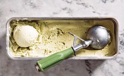 Vegan Avocado Lime Ice Cream