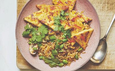 Sticky Marmalade Tofu