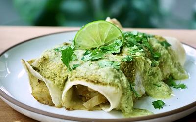 These Easy Plant-Based Enchiladas Are Oil-Free