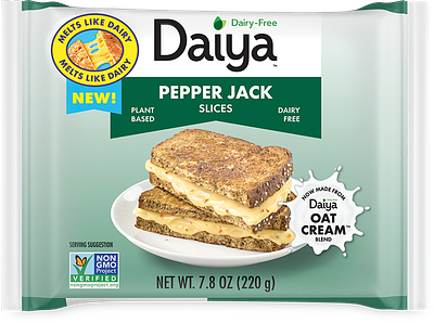 Daiya Launches Spicy New Dairy-Free Cheese: Chipotle Cheddar and Pepper Jack