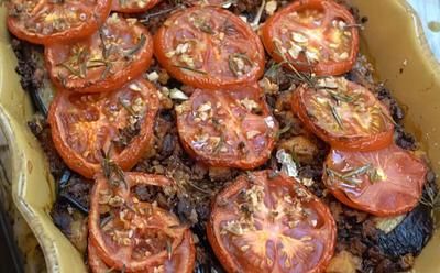 Frozen Tofu Just Got A Summer Makeover In This Eggplant Gratin