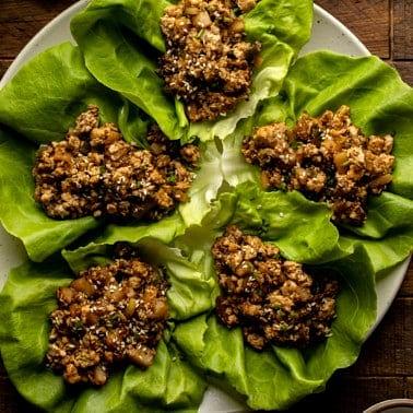 Tofu Lettuce Wraps