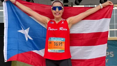 Vegan runner breaks two national records at Masters Champs