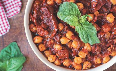 One-Pot Sun-Dried Tomato And Chickpea Stew