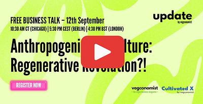 Webtalk Recording: Anthropogenic Agriculture – Regenerative Revolution?!