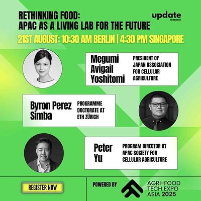 Webtalk: Rethinking Food – APAC as a Living Lab for the Future | update #15