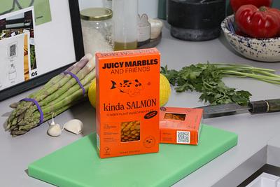 Juicy Marbles and Revo Foods Launch Kinda Salmon Plant-Based Filet