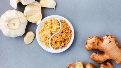 Rooting for health – garlic and ginger