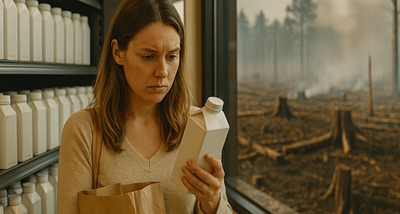 This popular vegan milk is wiping out forests—and you’re probably buying it