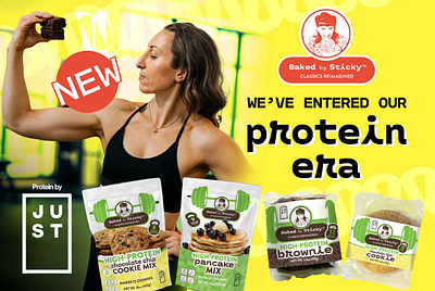 Baked by Sticky Launches High-Protein Desserts Made With Eat Just’s Plant-Based Protein