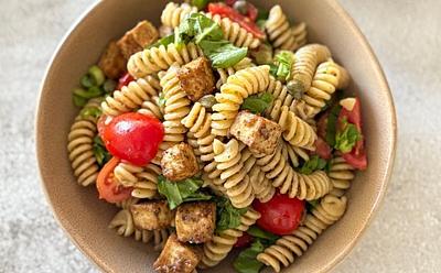 Olive Paste Pasta Salad
