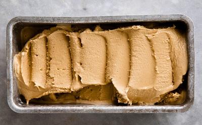 Natural Peanut Butter Ice Cream (Vegan)