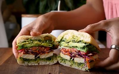 This Crispy Tofu Sandwich Is The Star Of Summer Lunches