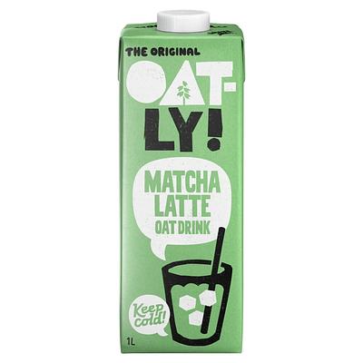 Oatly Launches Matcha Latte Oat Drink in the UK