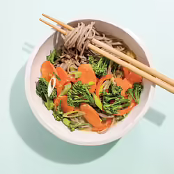 Vegan Soba Noodles With Spicy Miso BrothÂ 