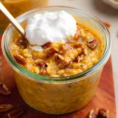 Pumpkin Overnight Oats