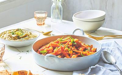 One-Pot Parsnip And Chickpea Tagine