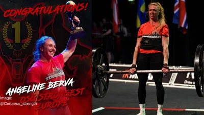 Vegan takes women’s title at European Strongman champs