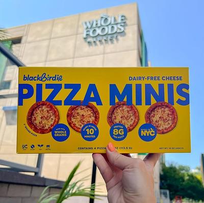Blackbird Foods Rolls Out Plant-Based Pizza Minis in Whole Foods Across the US