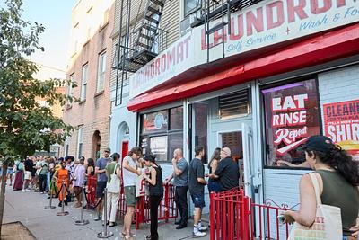 Impossible Foods Hosts Packed Pop-Up in Brooklyn Laundromat