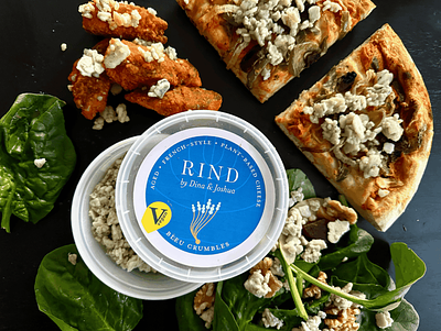 RIND Launches Bleu Crumbles, a Plant-Based Alternative with Roqueforti Cultures