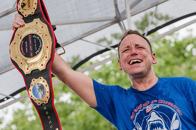 Joey Chestnut and Fan to Tackle 99 Impossible Chicken Nuggets at Giants-Dodgers Game