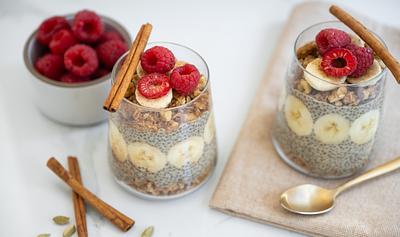 Creamy Vanilla Chai Protein Pudding