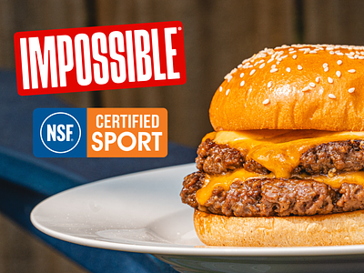 Impossible Beef Becomes First Fresh Food Product to Be NSF Certified for Sport