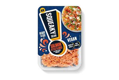 Squeaky Bean Launches Plant-Based Salmon Style Flakes in a Sweet Chilli Marinade