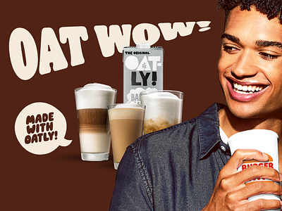 Burger King Austria Ditches Dairy for Oatly’s Oat Milk in All Hot Drinks