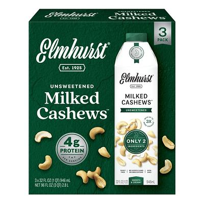 Elmhurst 1925’s Unsweetened Cashew Milk Hits Costco Shelves in Exclusive 3-Pack
