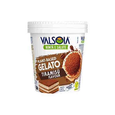Valsoia Introduces Plant-Based Tiramisù Gelato and Salted Caramel Cone at ANUGA